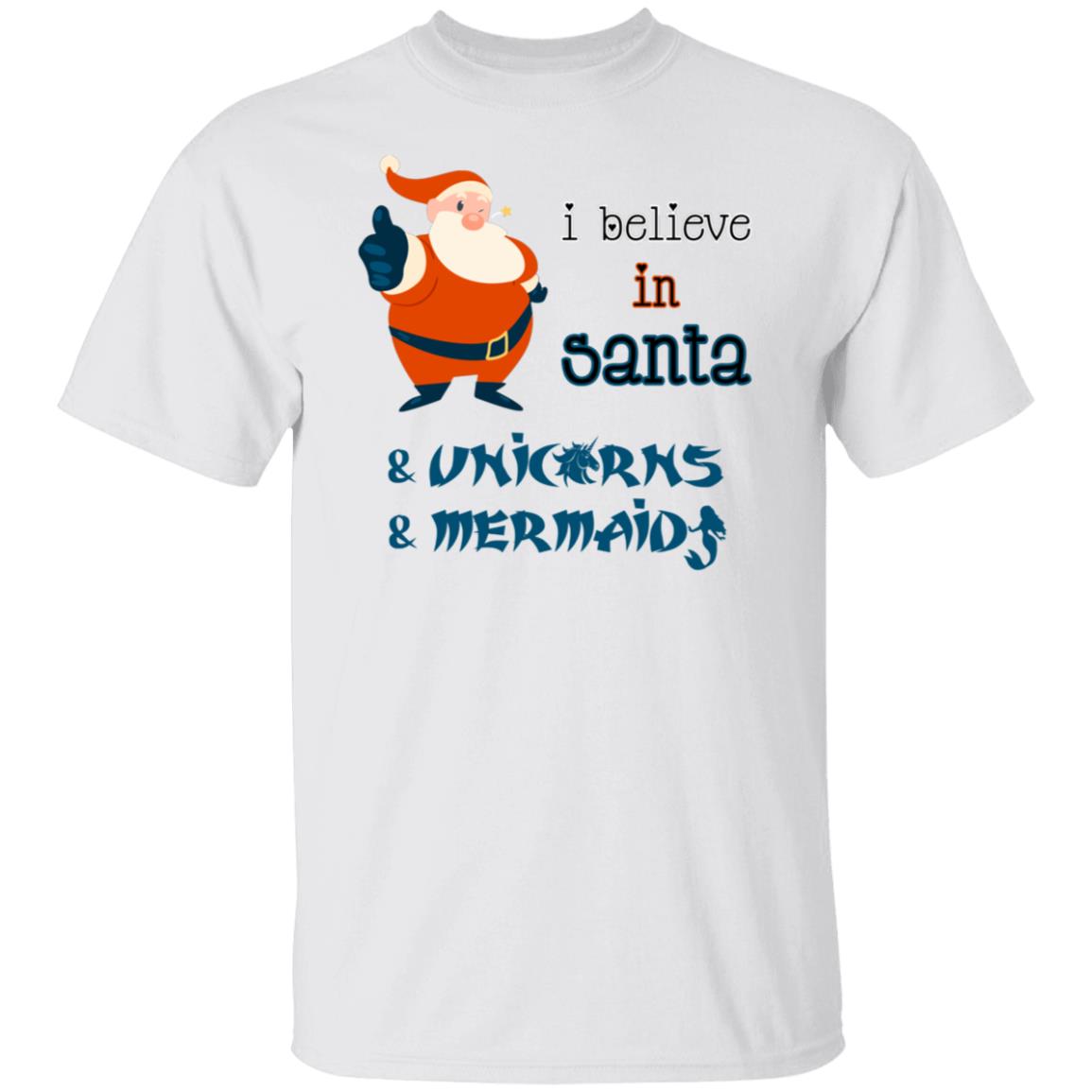 I believe in outlet santa and unicorns sweater